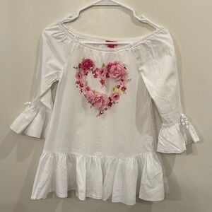 Kate Mack Girls' Radiant Roses Swim Cover Up